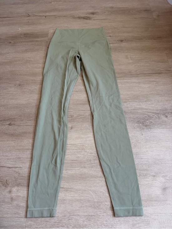 lululemon athletica Pants - lululemon athletica Align High-Rise 25" Pant - Green Twill SZ 4